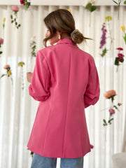 Le blazer Kelcie rose - Gualap