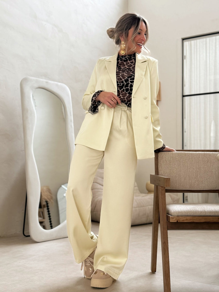 Le pantalon Joy vert - Gualap