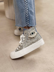 Les baskets Tessa bleu - Gualap