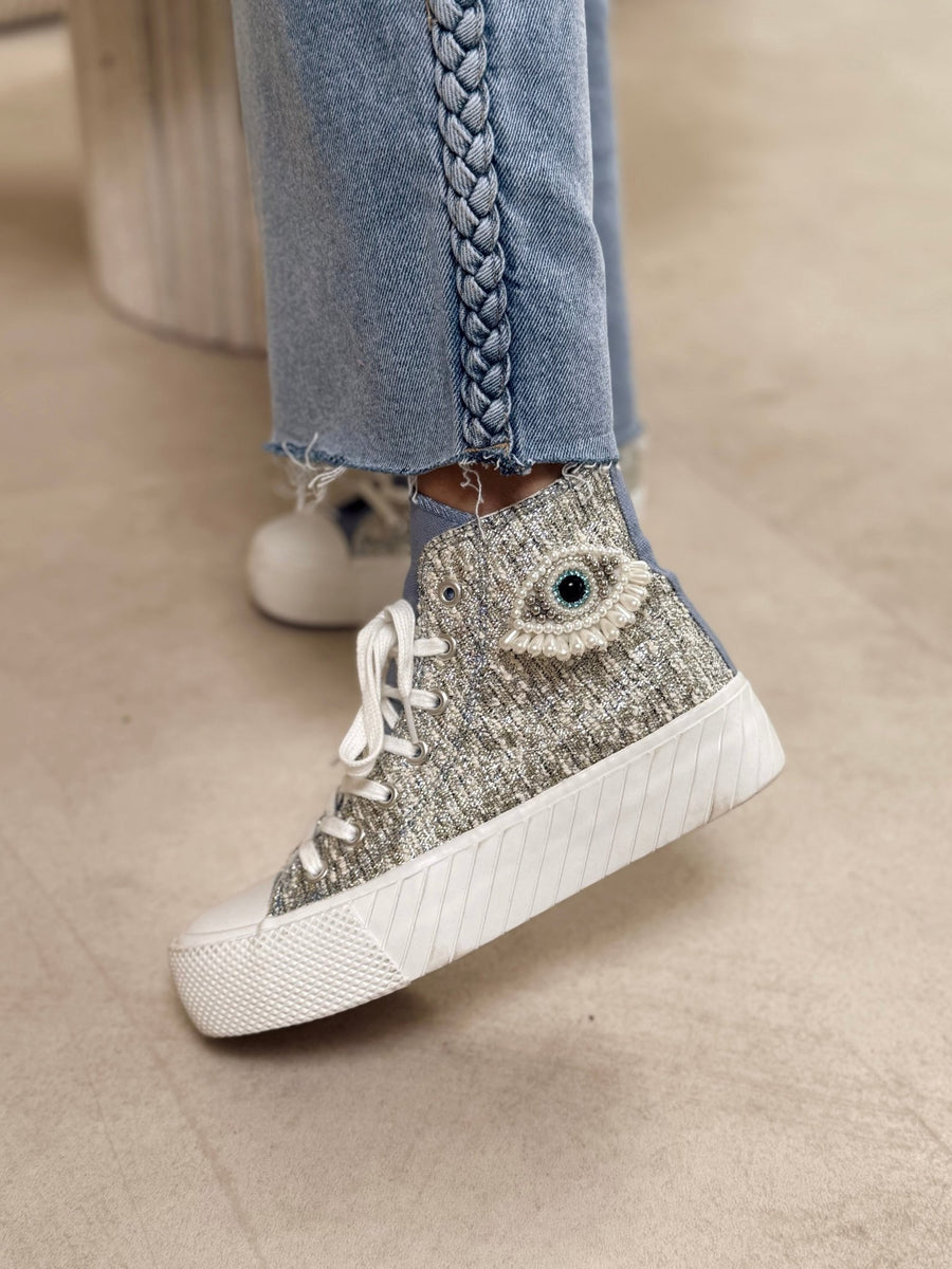Les baskets Tessa bleu - Gualap