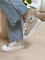Les baskets Tessa bleu - Gualap