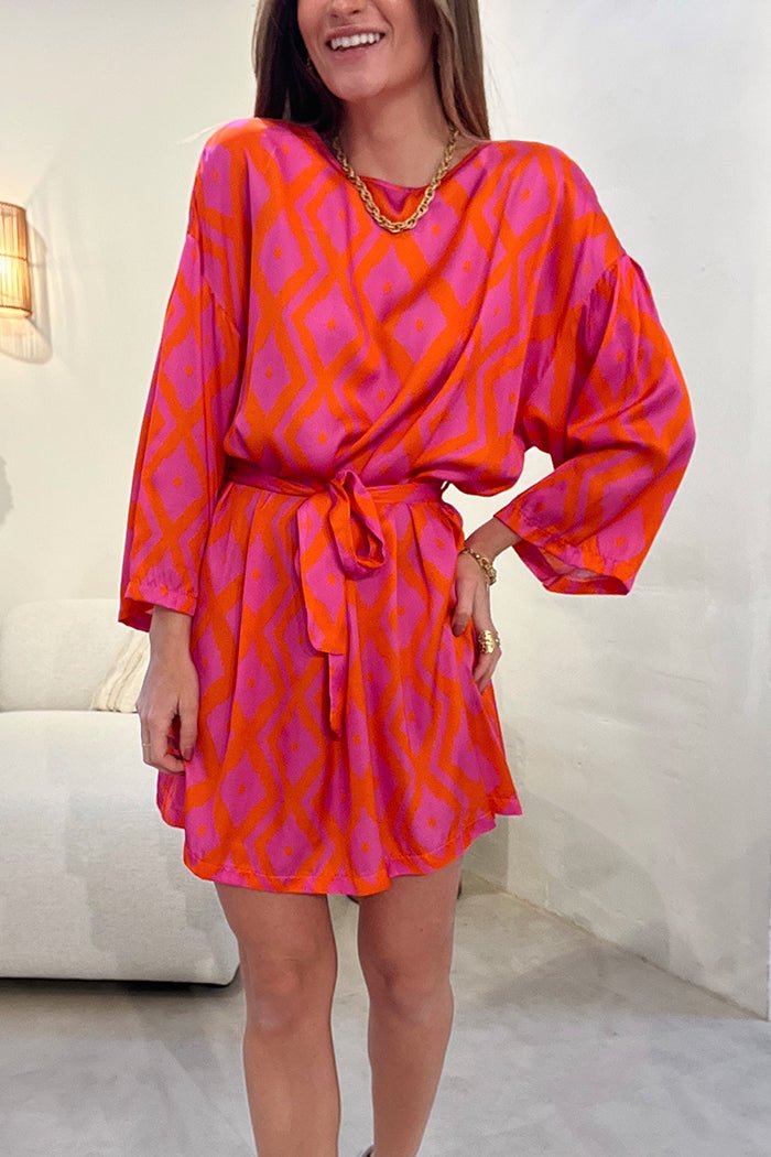 La robe Kellyn orange – Gualap