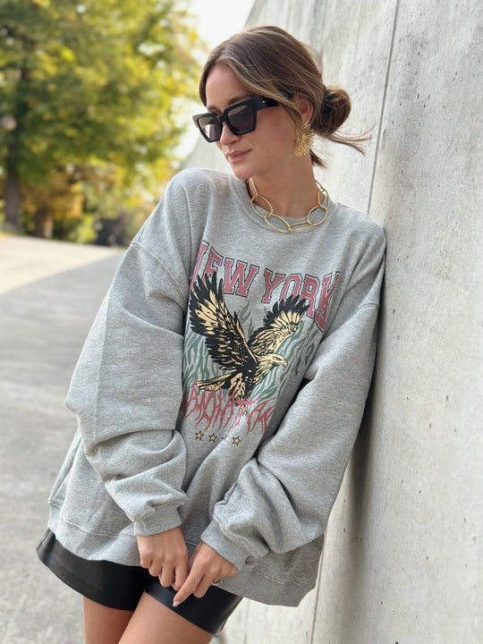 Le sweat Xenia gris - Gualap