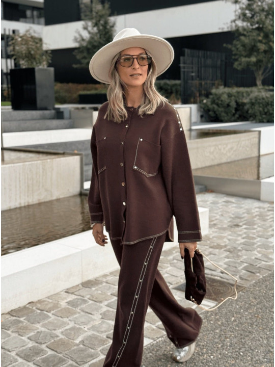 L’ensemble Rita marron