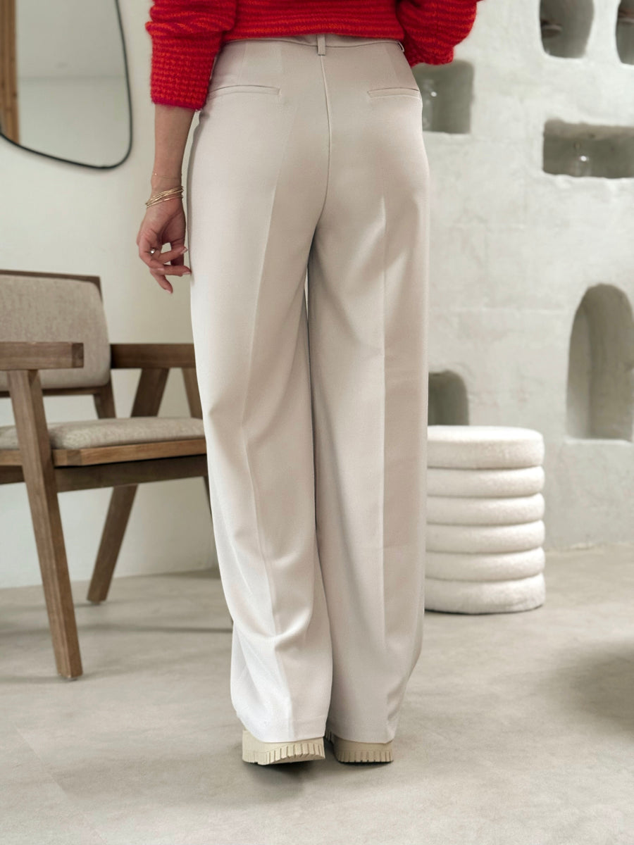 Le pantalon Bircan beige