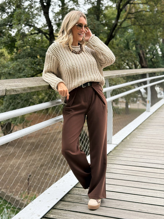 Le pull Inaya