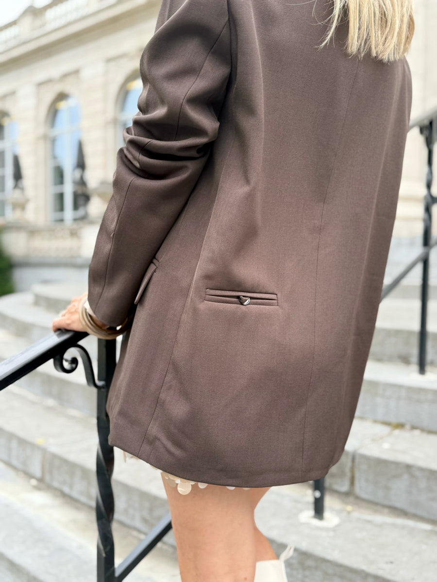 Le blazer Irene marron