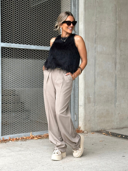 La blouse Hazel noir