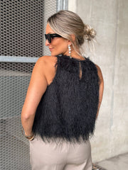La blouse Hazel noir