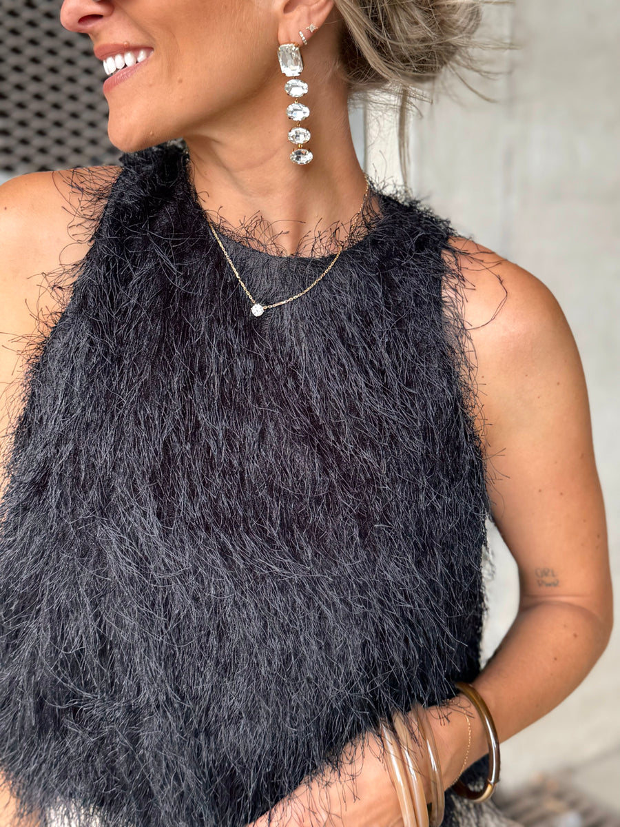 La blouse Hazel noir