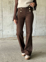 Le jeans Calista marron
