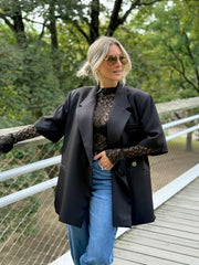 Le blazer Eve noir