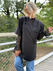 Le blazer Eve noir