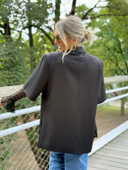 Le blazer Eve noir
