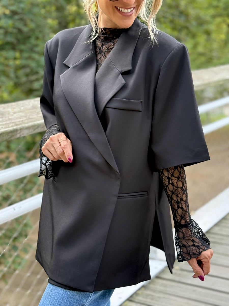Le blazer Eve noir