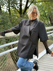 Le blazer Eve noir