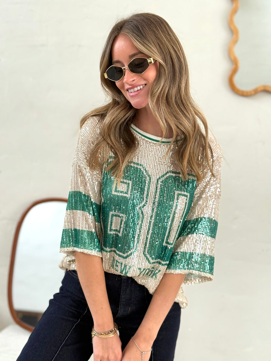 La blouse Evana vert