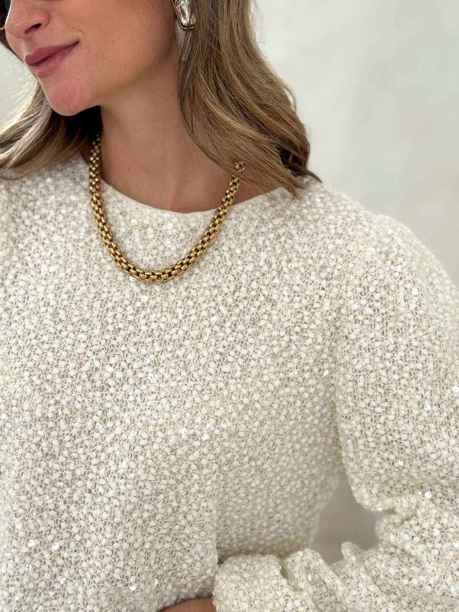 La blouse Erika blanc - Gualap