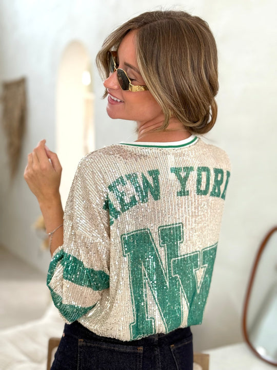 La blouse Evana vert - Gualap