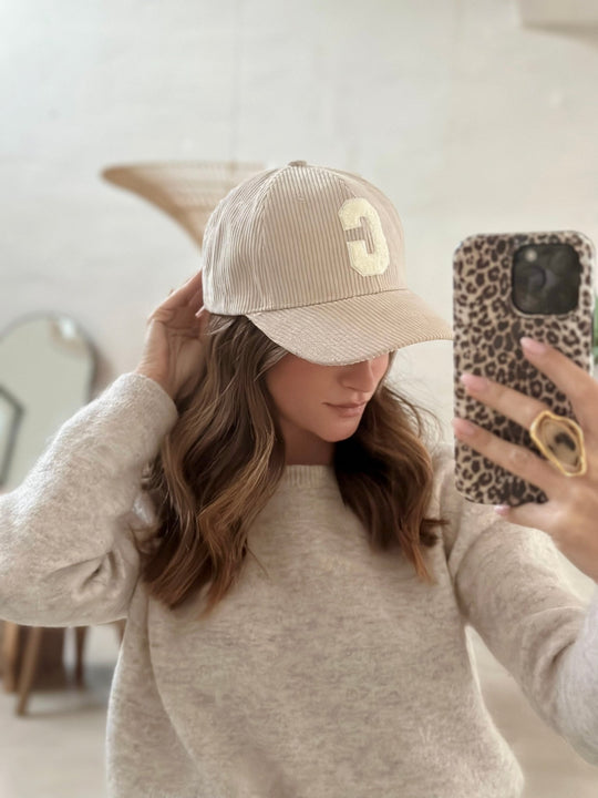 La casquette Ania beige - Gualap