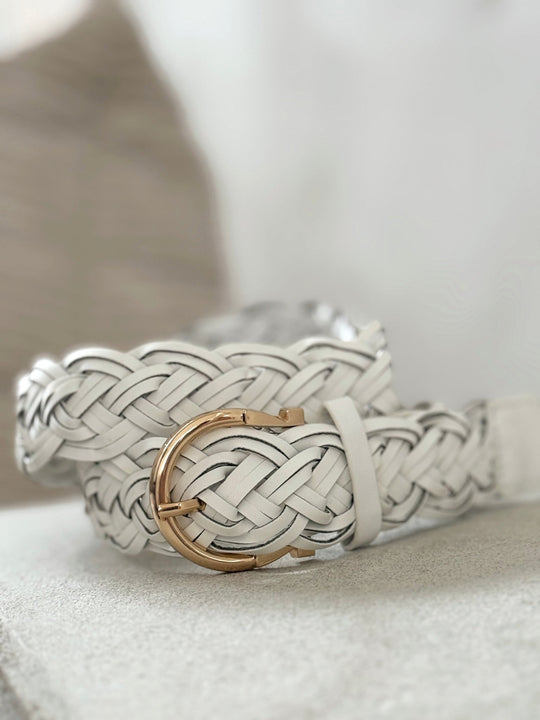La ceinture Elsa blanc - Gualap
