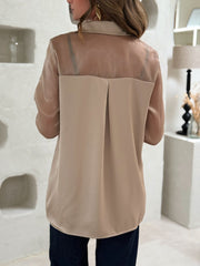 La chemise Britt beige - Gualap