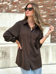 La chemise Darcie marron - Gualap