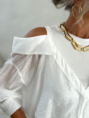 La chemise Donata blanc - Gualap