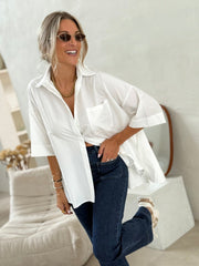 La chemise Ellie blanc - Gualap
