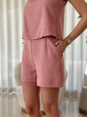 La combi short Solina vieux rose-Gualap