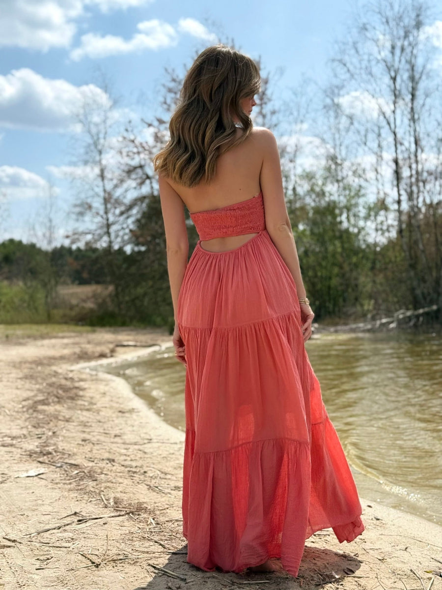 La robe Aria vieux rose - Gualap