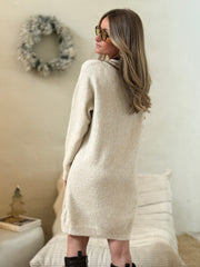 La robe Serena beige - Gualap