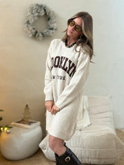 La robe Serena beige - Gualap