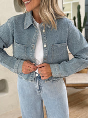 La veste en jeans Roxana - Gualap