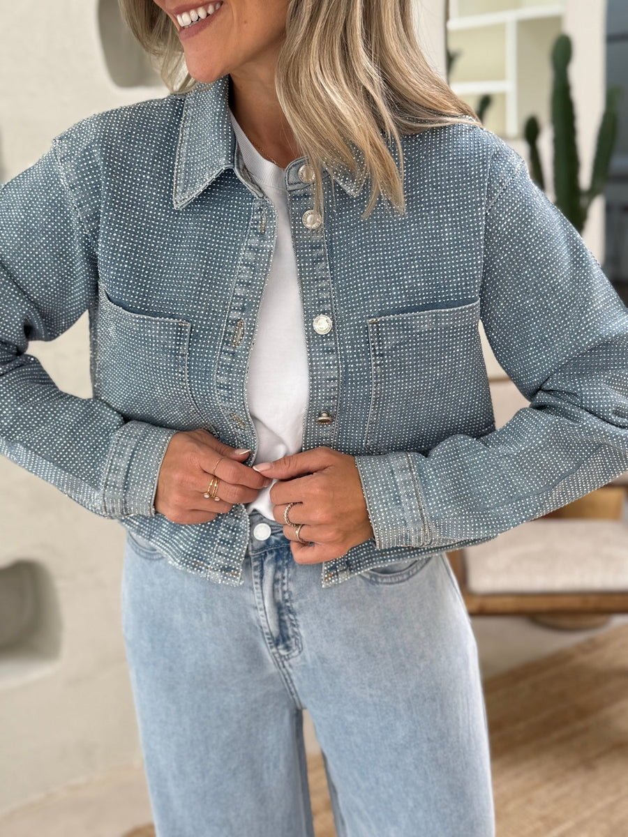 La veste en jeans Roxana - Gualap