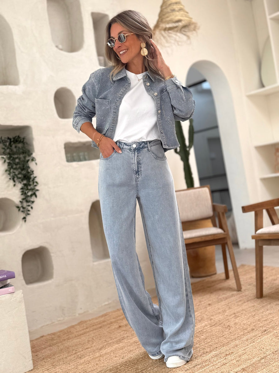 La veste en jeans Roxana - Gualap