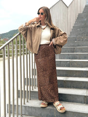 La veste Georgina beige - Gualap