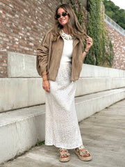 La veste Georgina beige - Gualap