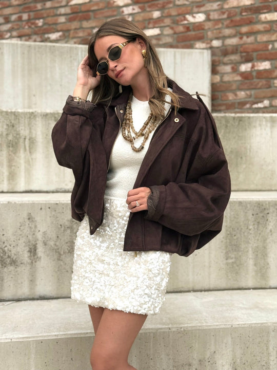 La veste Georgina marron - Gualap