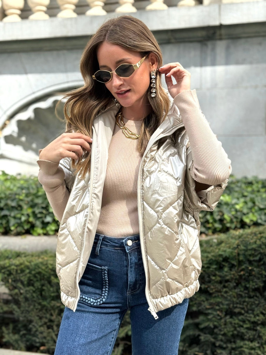 La veste Hailey dore - Gualap