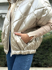 La veste Hailey dore - Gualap