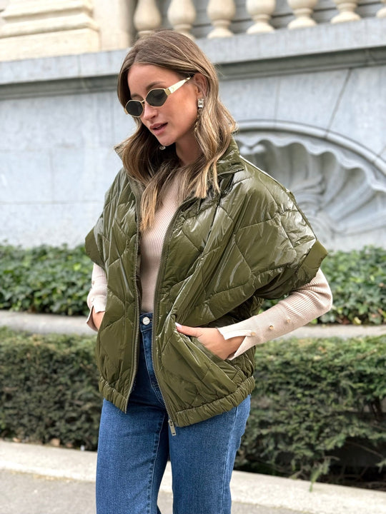 La veste Hailey kaki - Gualap