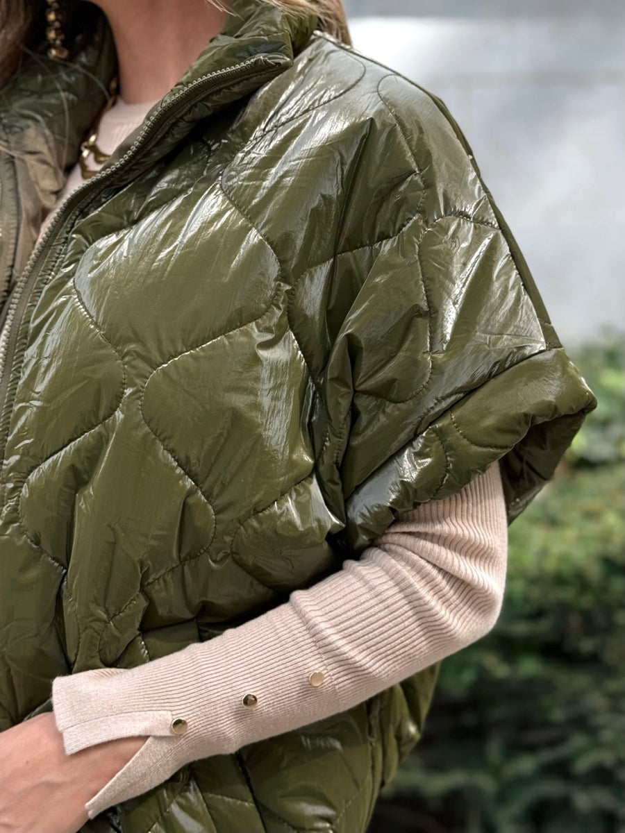 La veste Hailey kaki - Gualap