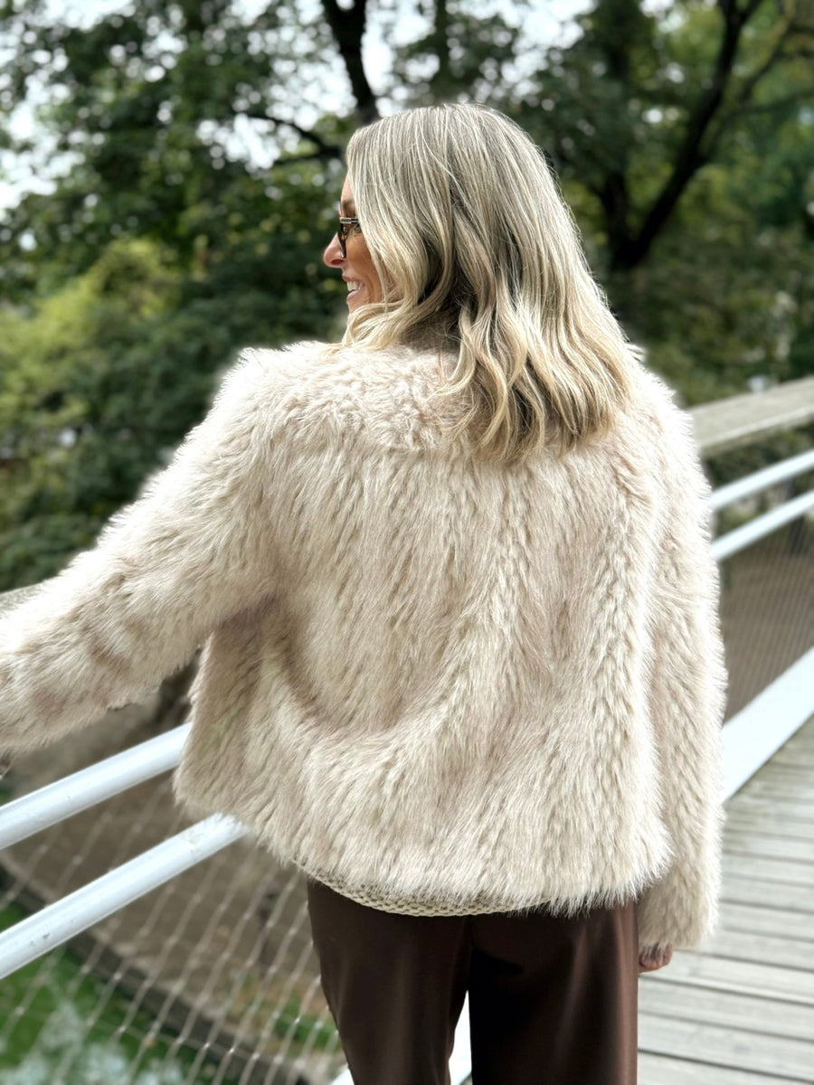 La veste Irina beige - Gualap