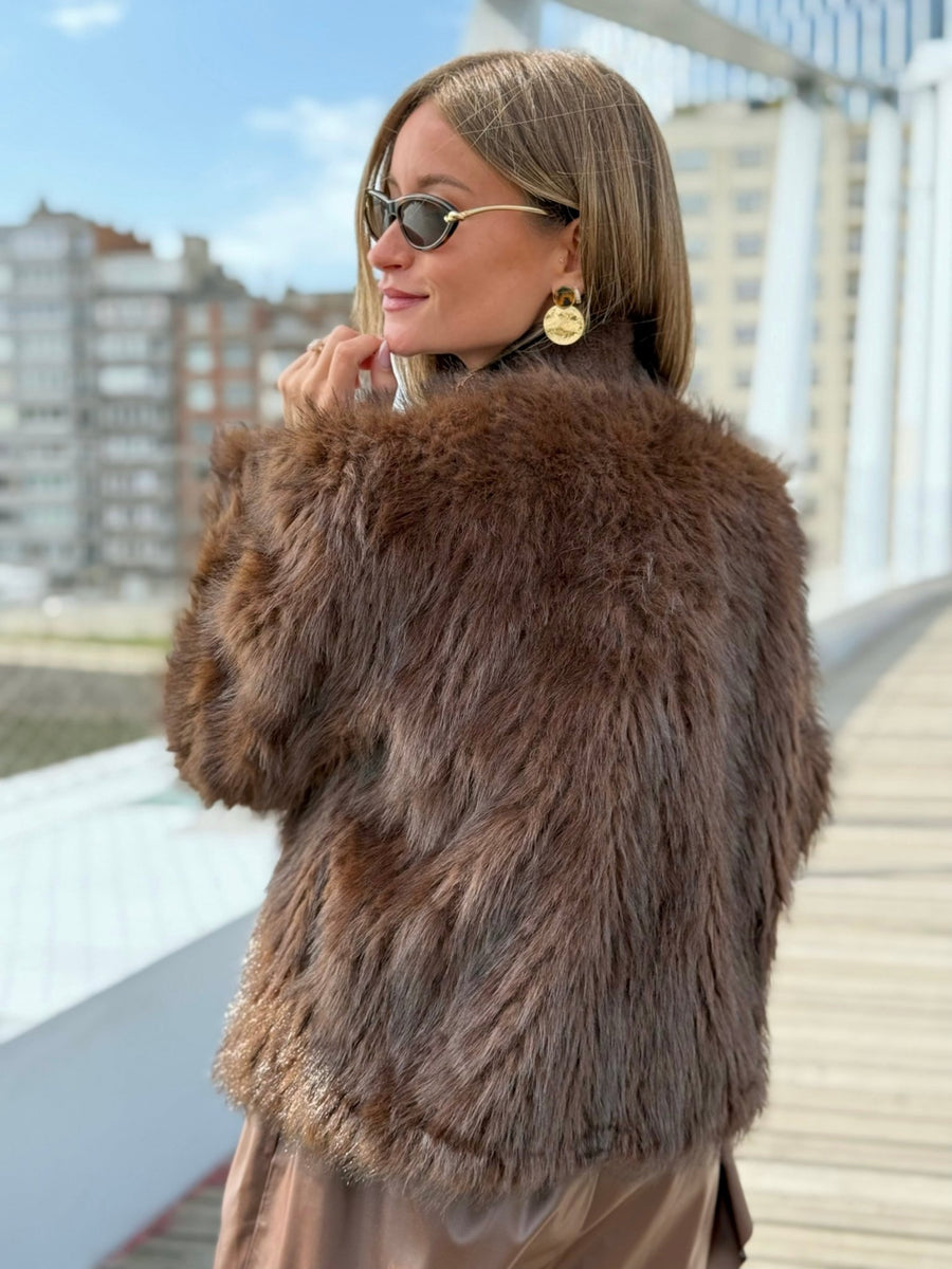 La veste Irina marron - Gualap
