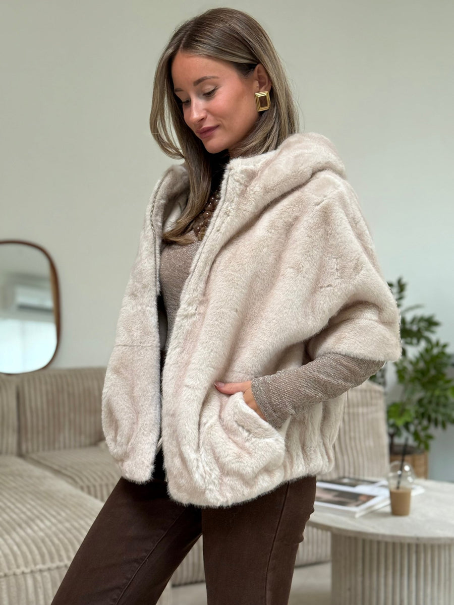 La veste Liv beige - Gualap
