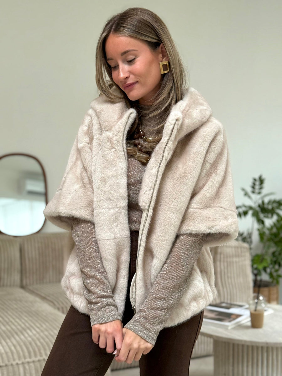 La veste Liv beige - Gualap