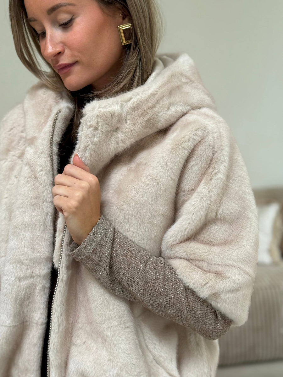 La veste Liv beige - Gualap