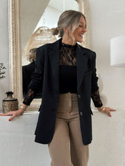 Le blazer Athena noir - Gualap