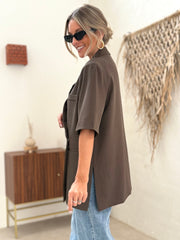 Le blazer Eve marron - Gualap